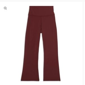 Lululemon Groove Flare pant super high rise nulu fabric size 14